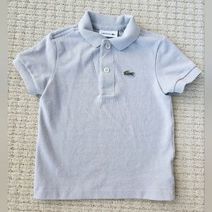 Lacoste Kids Polo Shirt - Light Gray